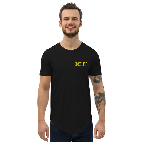 X Elite Men's Curved Hem T-Shirt
